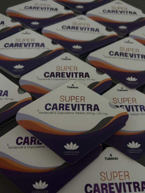 Super Carevitra - Vardenafil 20 mg + Dapoxetina 60 mg