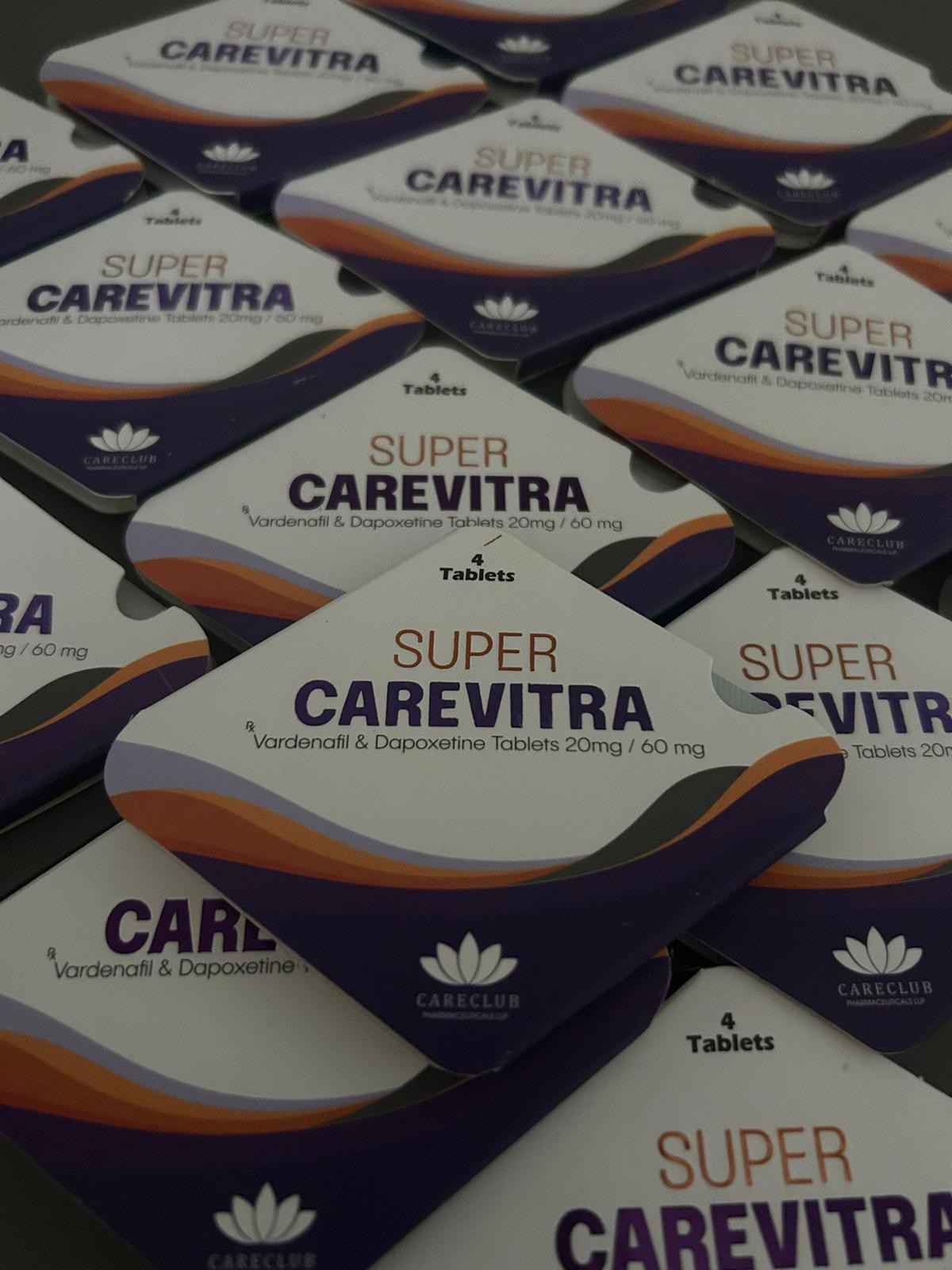 Super Carevitra - Vardenafil 20 mg + Dapoxetina 60 mg