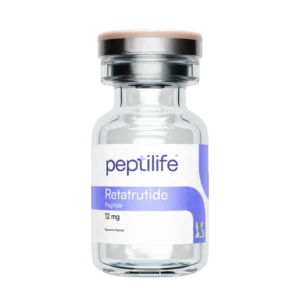 Peptilife Retatrutide 12 mg – 1 Vial for Rapid Weight Loss and Appetite Control